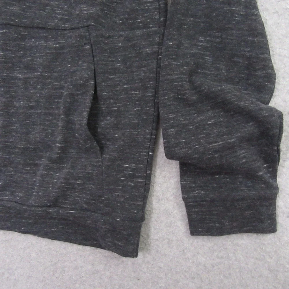 Stylus Mens 1/4 Zip Sweater L Gray Heather Mock Neck‎ Pullover Pocket
